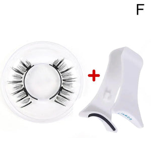 Faux-cils Magnetiques 3D Naturel Réutilisable 1 paire
