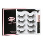 Charger l&#39;image dans la galerie, Faux Cils Magnetiques 4 Paires - Eyeliner Liquide
