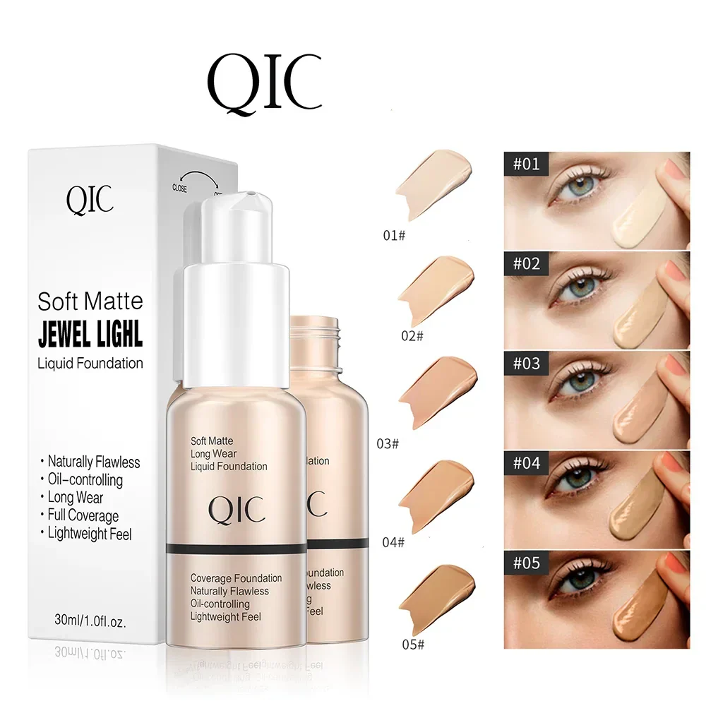 Fond de Teint Liquide - QIC Naturel 30ml