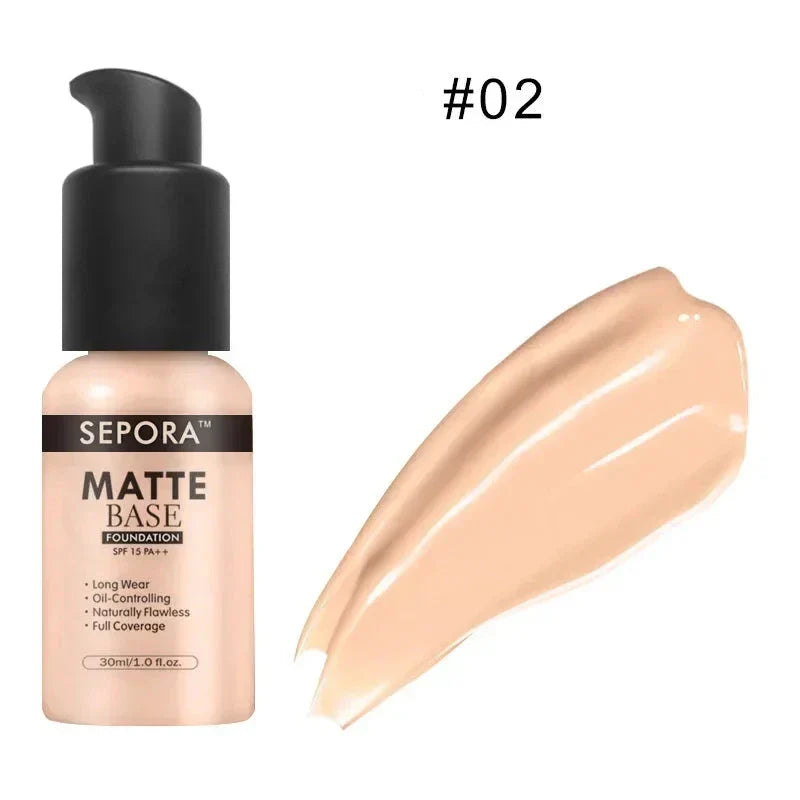 Fond de Teint Liquide Impermeable - SEPORA 30ml 