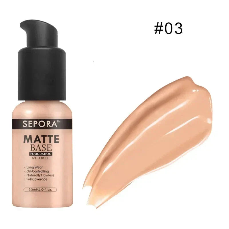 Fond de Teint Liquide Impermeable - SEPORA 30ml 