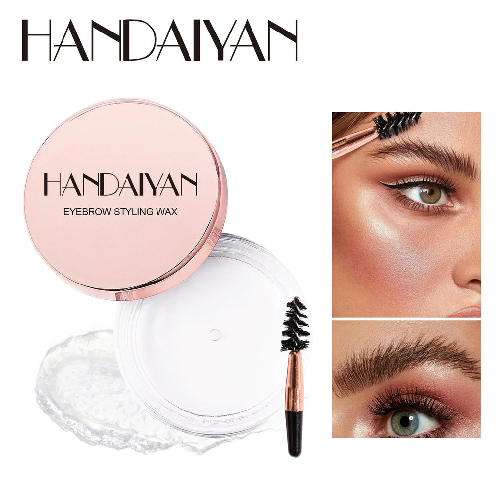 Gel Sourcils Transparent avec Brosse - HANDAIYAN