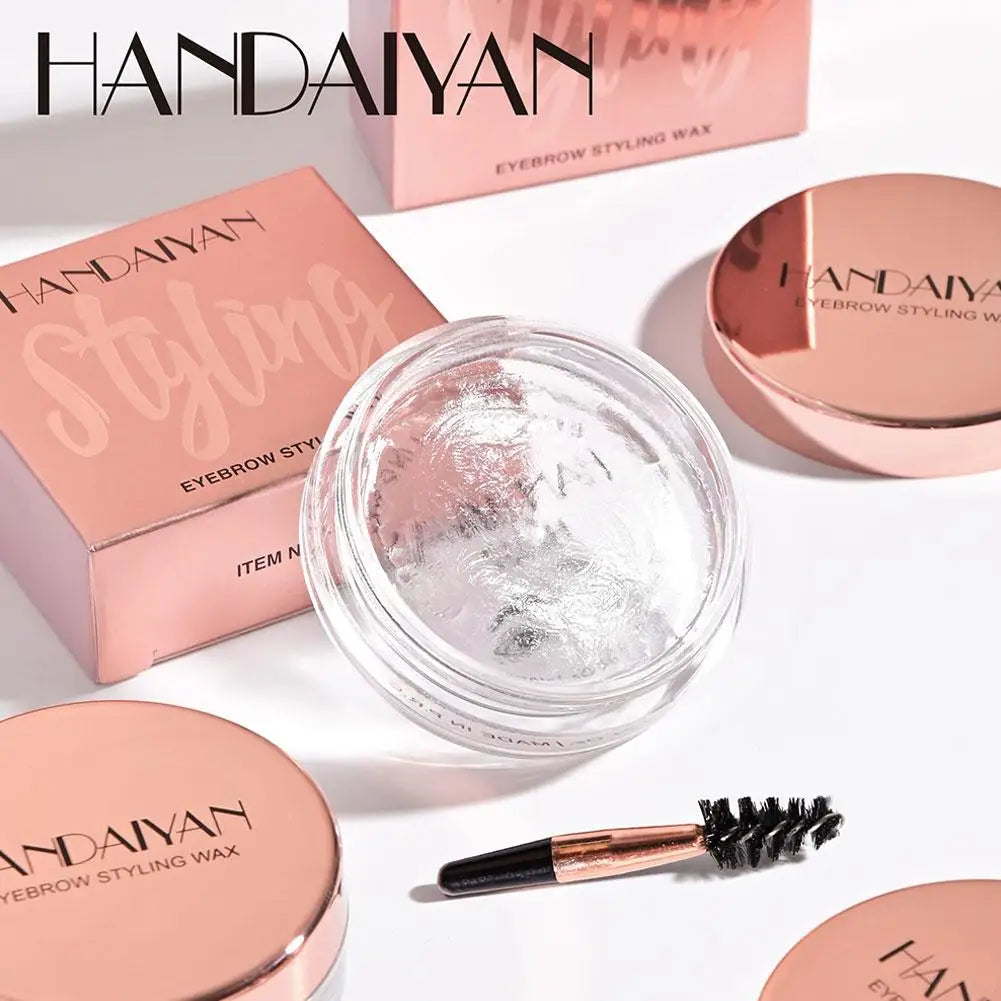 Gel Sourcils Transparent avec Brosse - HANDAIYAN