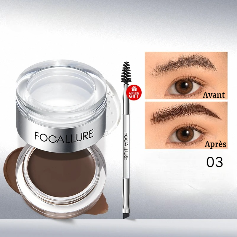 Gel a Sourcils avec Brosse - FOCALLURE