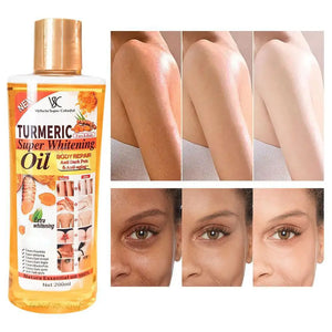Huile de Massage - Soin du Corps et Visage - Curcuma 2 pieces