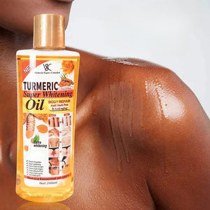 Huile de Massage - Soin du Corps et Visage - Curcuma 2 pieces