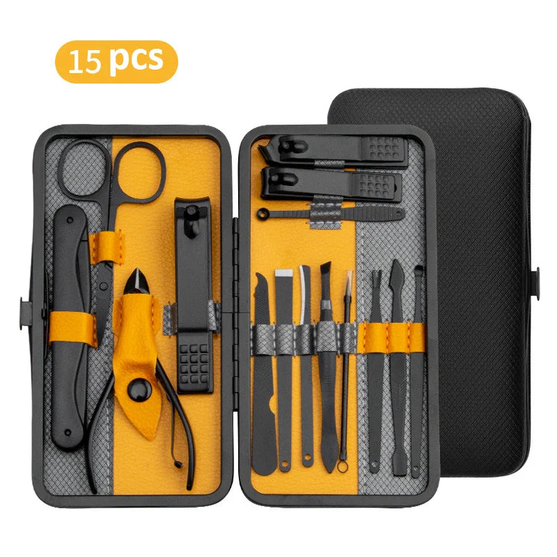 Kit Manucure Professionnel Complet 15 pièces