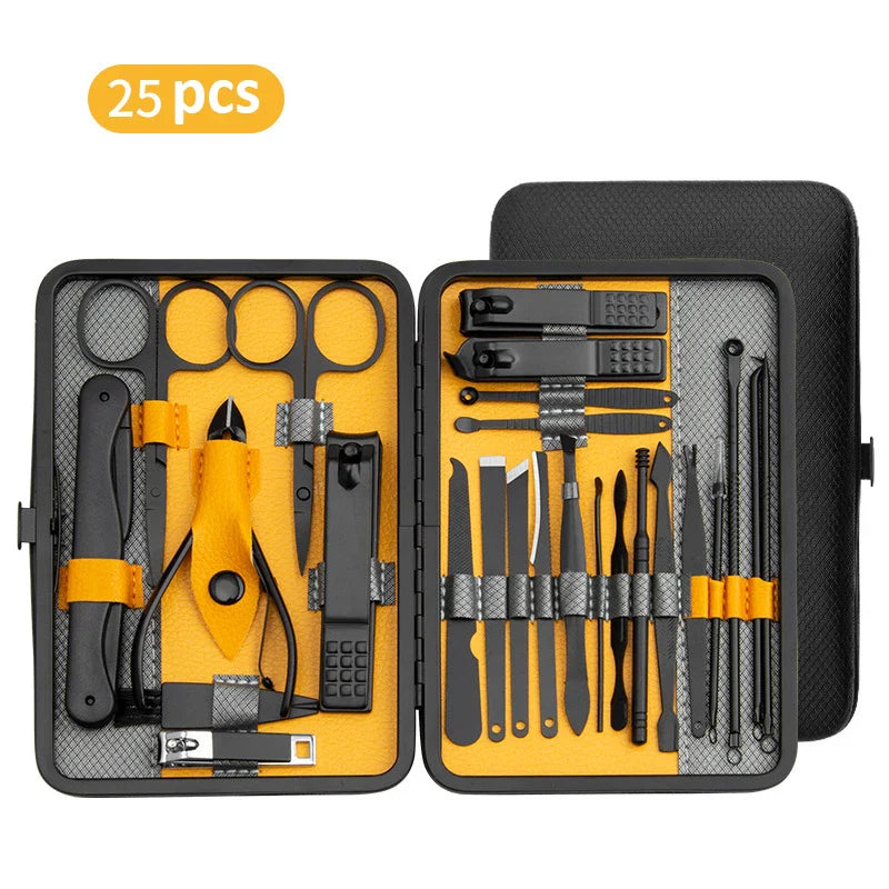 Kit Manucure Professionnel Complet 25 pieces