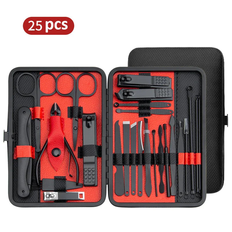 Kit Manucure Professionnel Complet 25 pieces