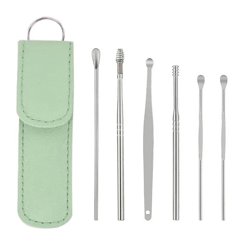 Kit de Nettoyage d Oreille 6 Pieces