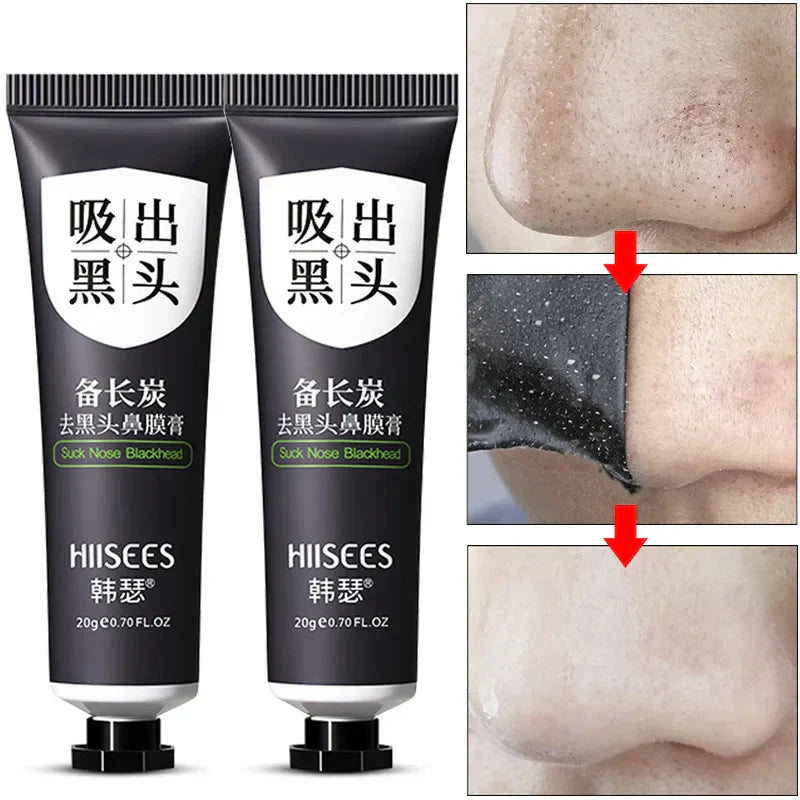 Masque Creme Visage - Masque pour Point Noir HIISEEES 2 piece.