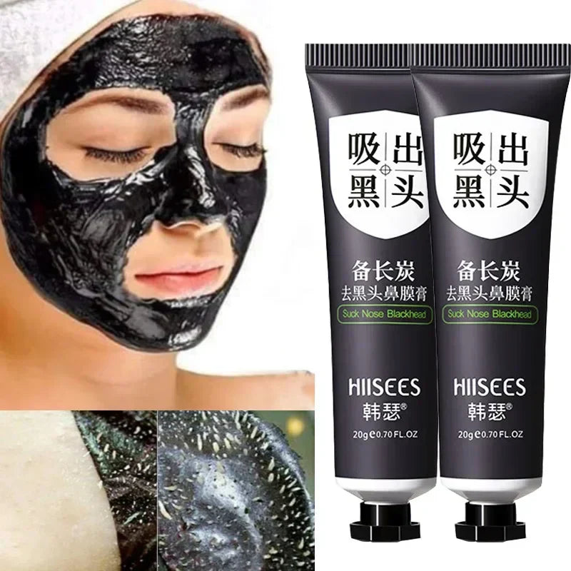 Masque Crème Visage - Masque pour Point Noir HIISEEES 2 pieces