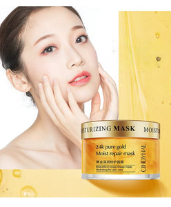 Masque Visage Anti-âge - Cindynal 24 Carats Or Pure