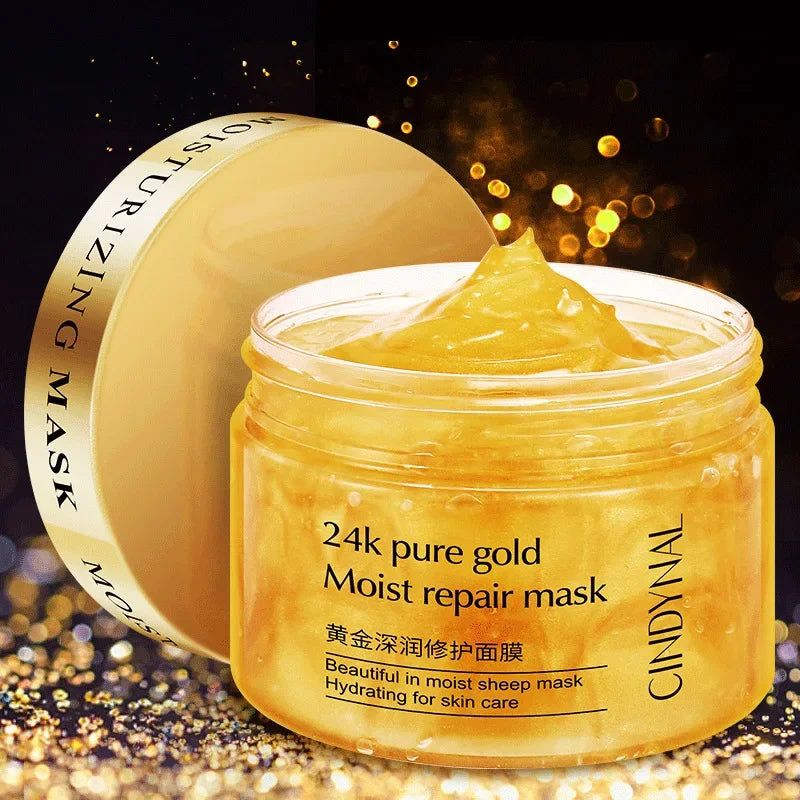 Masque Visage Anti-âge - Cindynal 24 Carats Or Pure