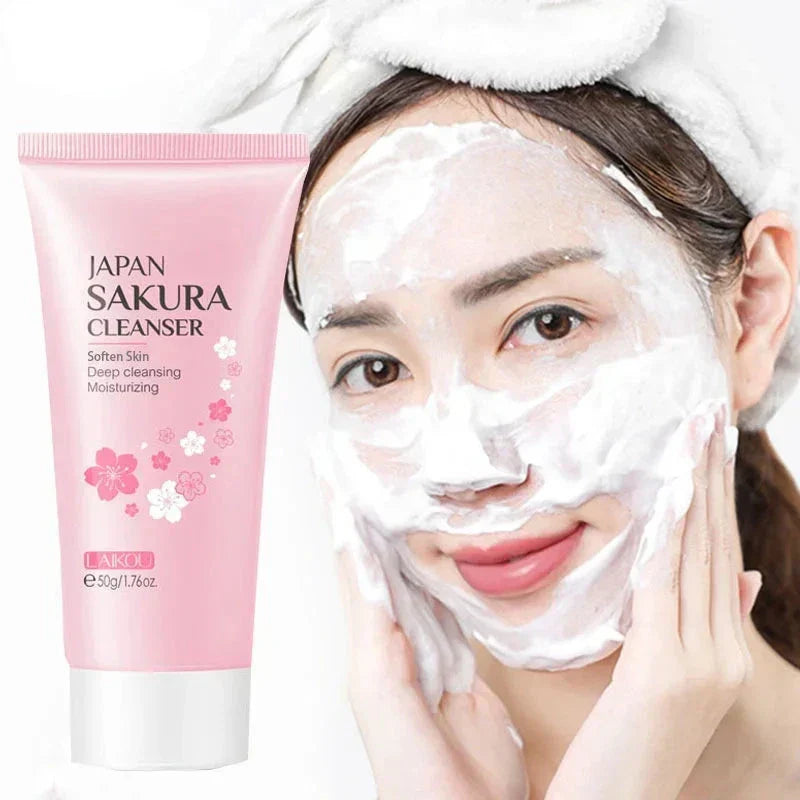 Mousse Nettoyant Visage - Sakura