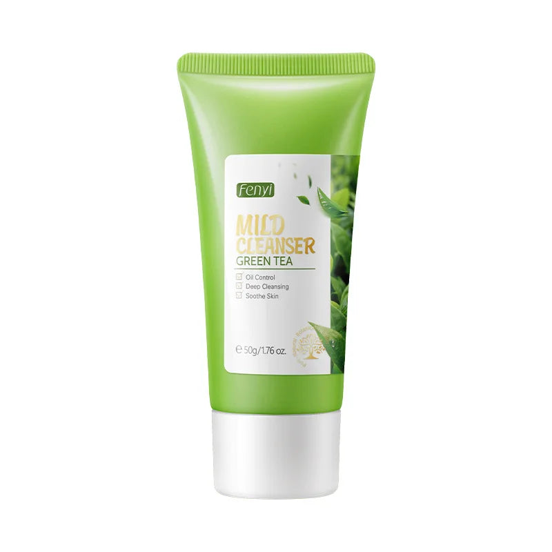 Mousse Nettoyant Visage - Thé vert 