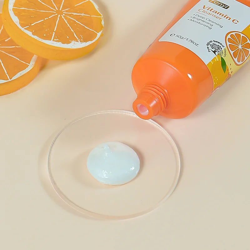 Mousse Nettoyant Visage à la Vitamine C.