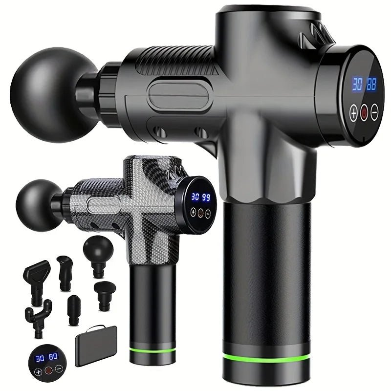 Pistolet de Massage Electrique 30 Vitesses Noir - PerSCH