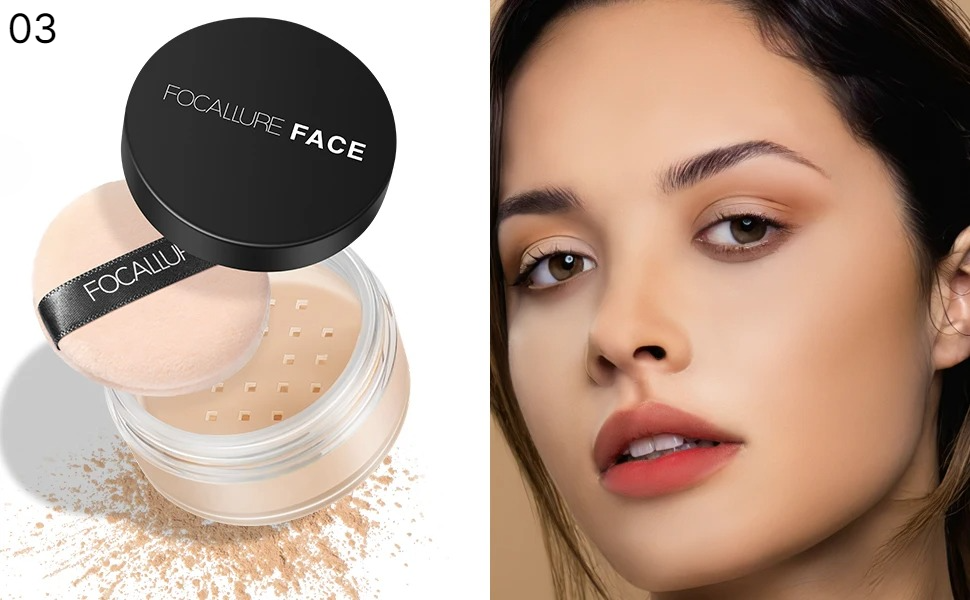 Poudre Maquillage - Fond de Teint Poudre - Focallure