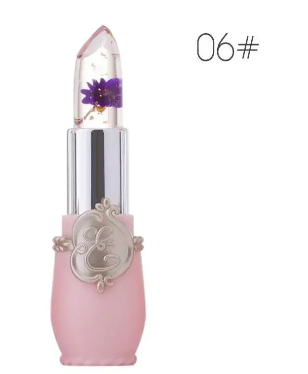 Rouge a Levres a Fleur Etanche Transparent