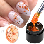 Charger l&#39;image dans la galerie, Vernis a Ongles en Gel de Fleurs - MEET ACROSS
