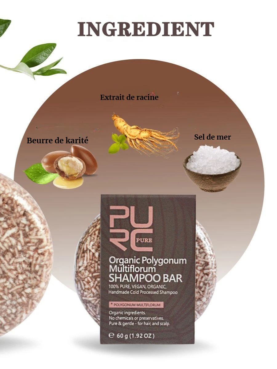 Savon shampoing solide anti-pelliculaire - PURC