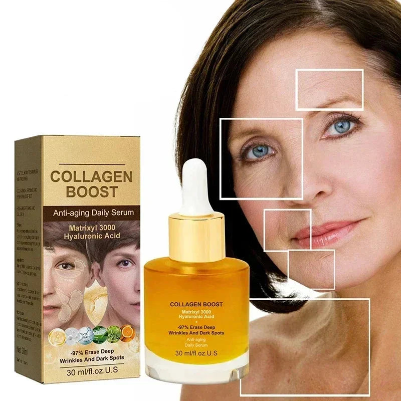 Sérum Anti-âge Visage - Sérum Collagène Visage Anti-ride