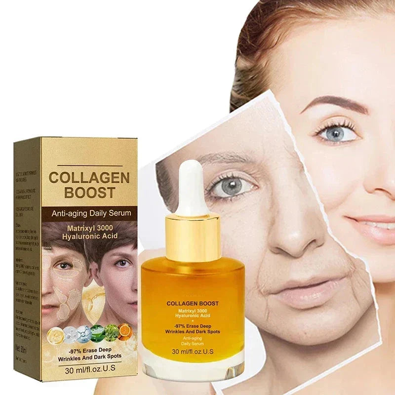 Sérum Anti-âge Visage - Sérum Collagène Visage Anti-ride