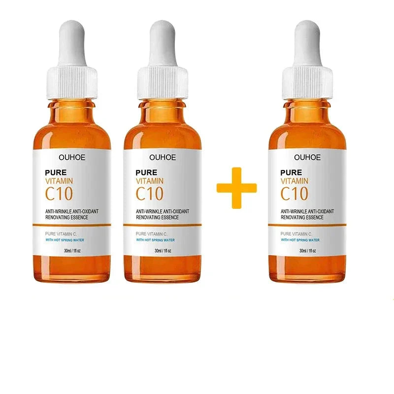 Sérum Vitamine C pour Visage - Sérum Anti-âge 3 pièces