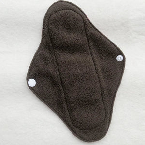 Serviette Hygienique Lavable en Charbon de Bambou