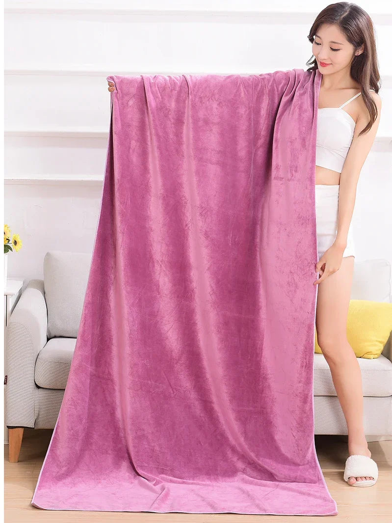 Serviette de Bain en Microcarence 1 Pièces
