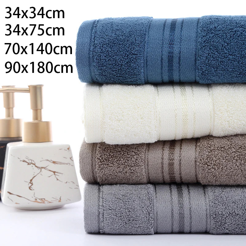 Serviette de bain 100% coton de qualité