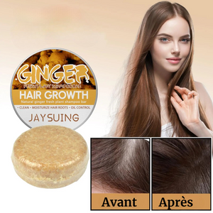 Shampooing Solide au Gingembre – Soins Capillaire