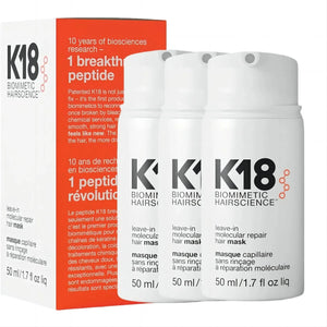 Shampooing doux et Masque Capillaire Sans Rinçage - K18