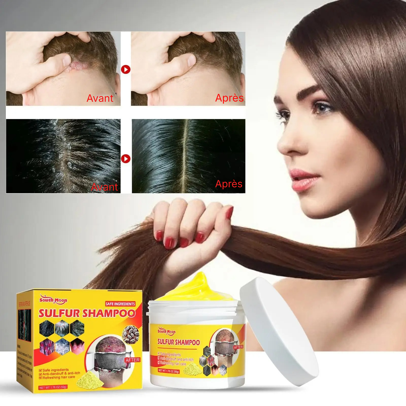 Shampooing en Fourrure Anti-démangeaison