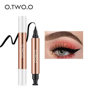 Stylo Eye Liner Liquide Noir Double Extremite - O.TW O.O