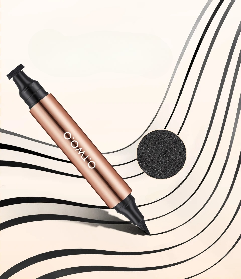 Stylo Eye Liner Liquide Noir Double Extremite - O.TW O.O