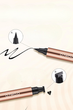 Charger l&#39;image dans la galerie, Stylo Eye Liner Liquide Noir Double Extremite - O.TW O.O
