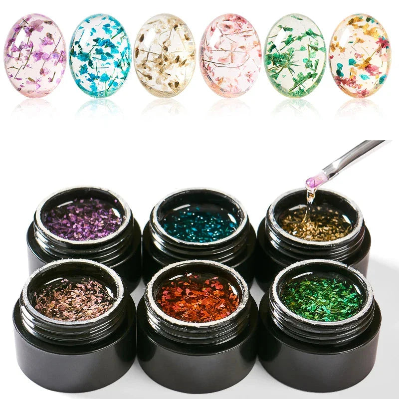 Vernis a Ongles en Gel de Fleurs - MEET ACROSS