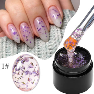 Vernis a Ongles en Gel de Fleurs - MEET ACROSS