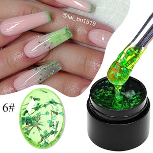 Vernis a Ongles en Gel de Fleurs - MEET ACROSS